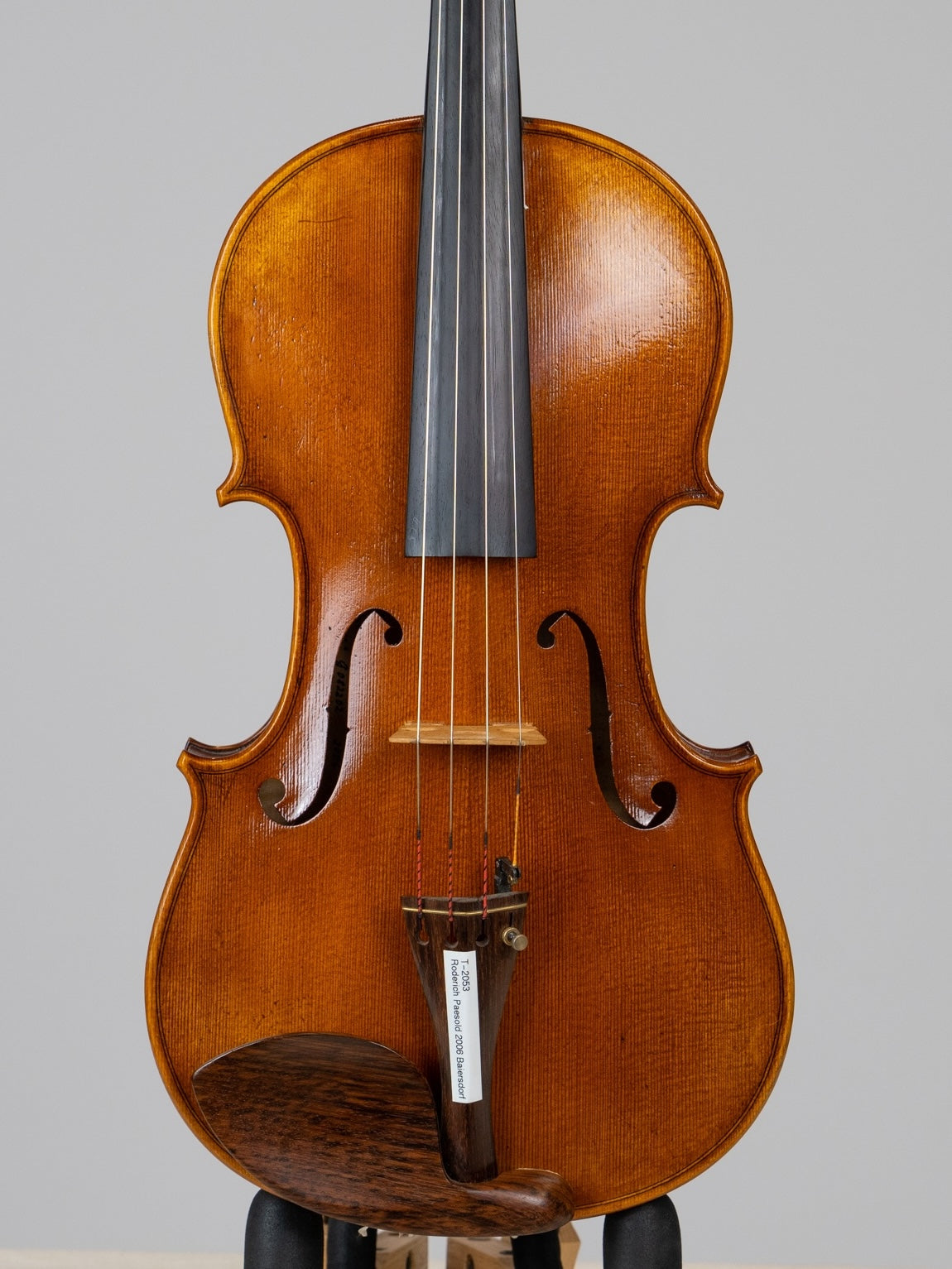Roderich Paesold 2006 Baiersdorf. IUE Strings Luthier Series Viola