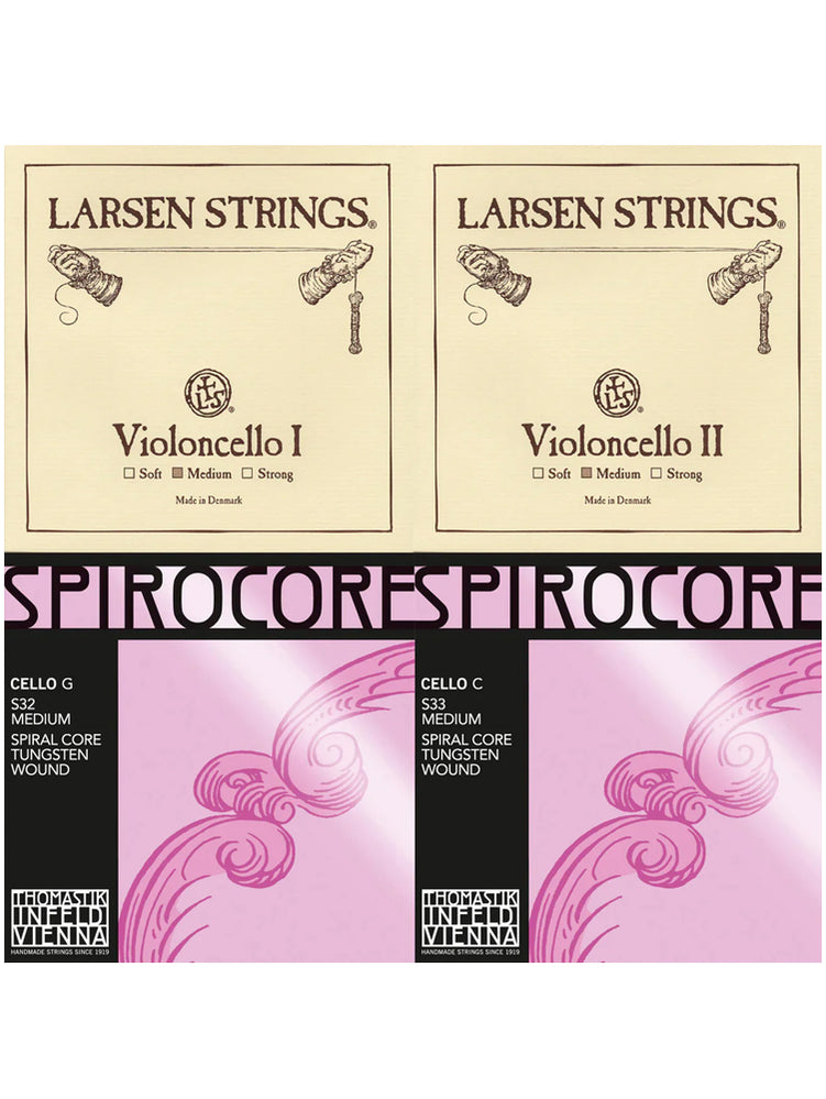 Thomastik-Infeld 大提琴弦 (S3233) Larsen Medium A+D