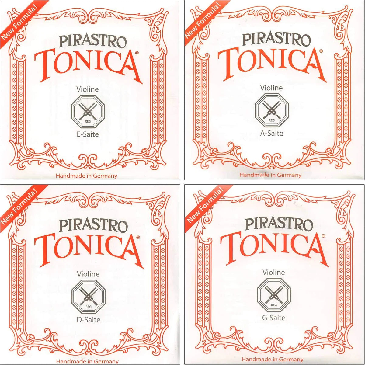 Pirastro Tonica Violin Strings
