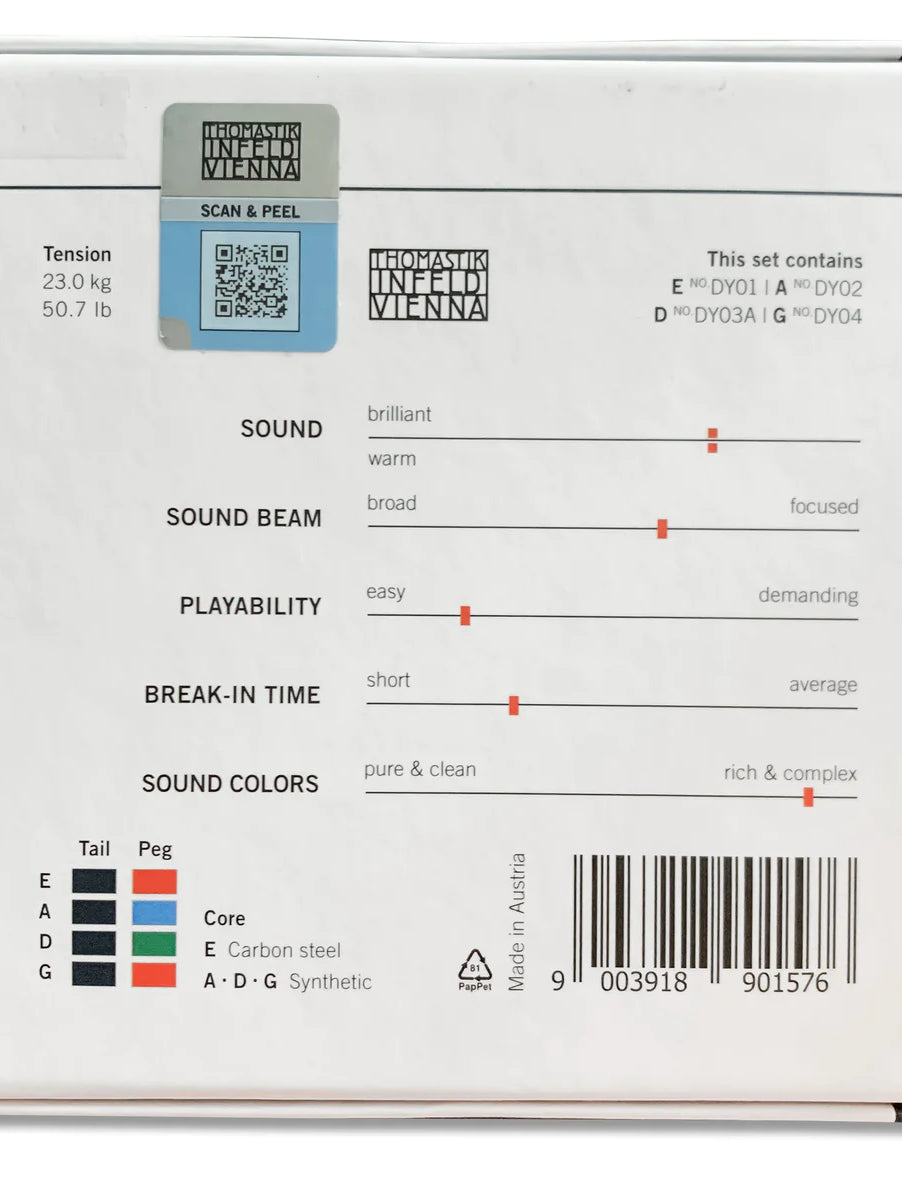Thomastik-Infeld Dynamo 小提琴弦组 DY100