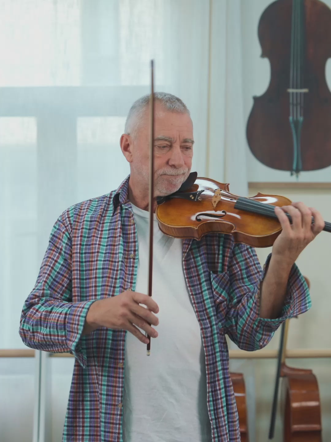 Carlo Bergonzi 1733. 4/4小提琴 爱六艺名家提琴仿古琴