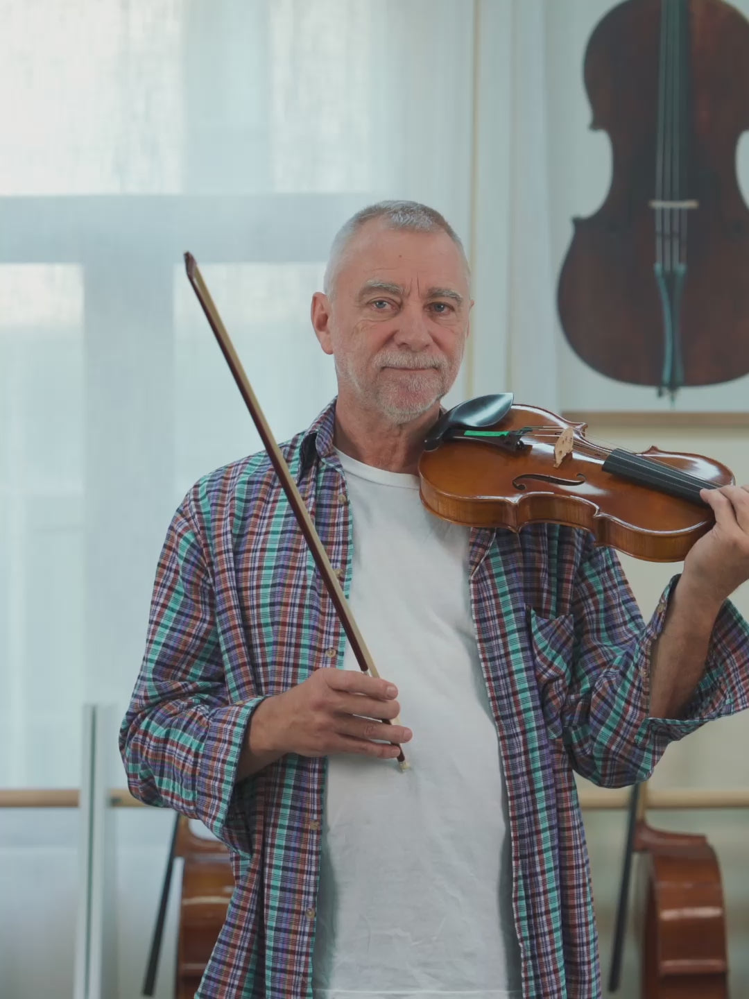 Ansaldo Poggi 1945-4004.  4/4小提琴  爱六艺名家提琴仿古琴